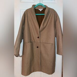 Old Navy Women's Tan Pea Coat XL